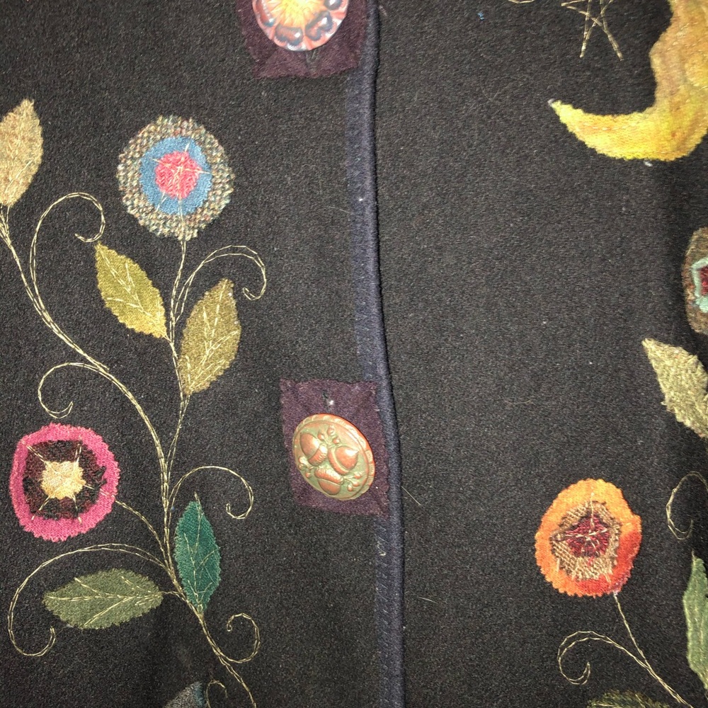 Gorgeous wool brazer L-XL - Picture 2 of 3